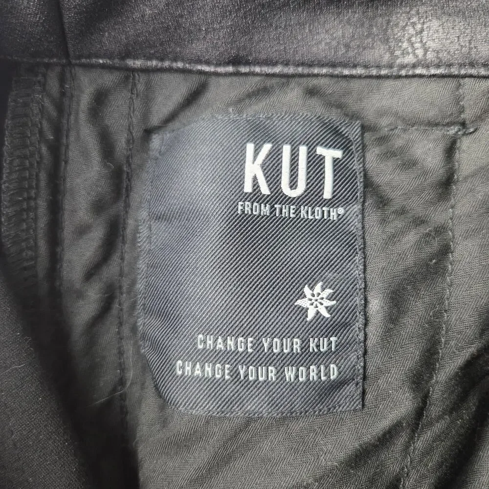 Kut From The Kloth Womens High Rise Frida Slim Track Pant 4